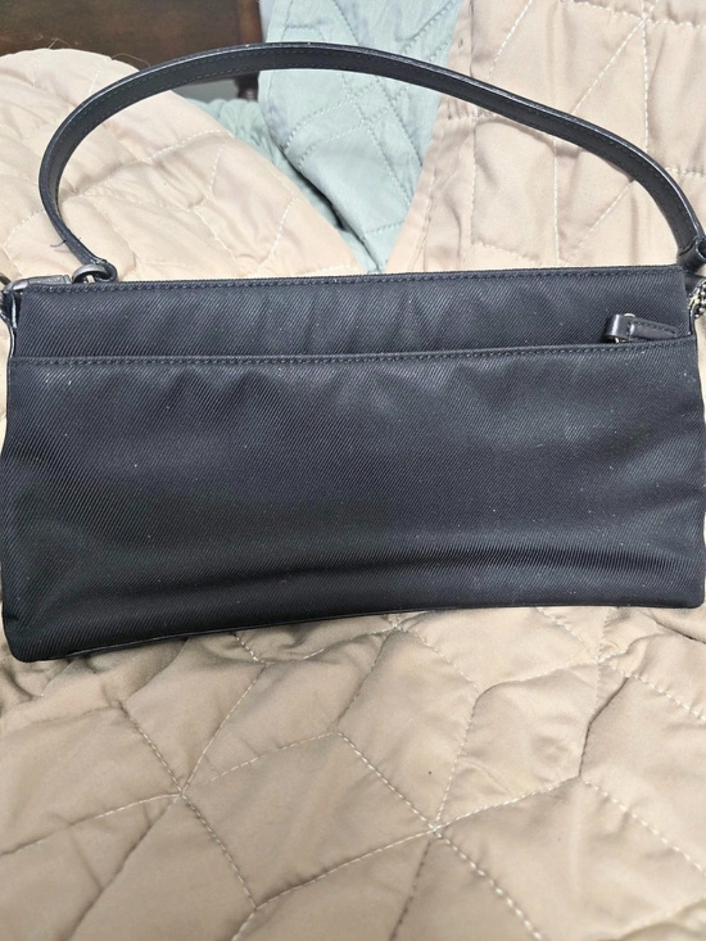 Coach Mercer Zip Shoulder Bag Shoulder Bag in Black